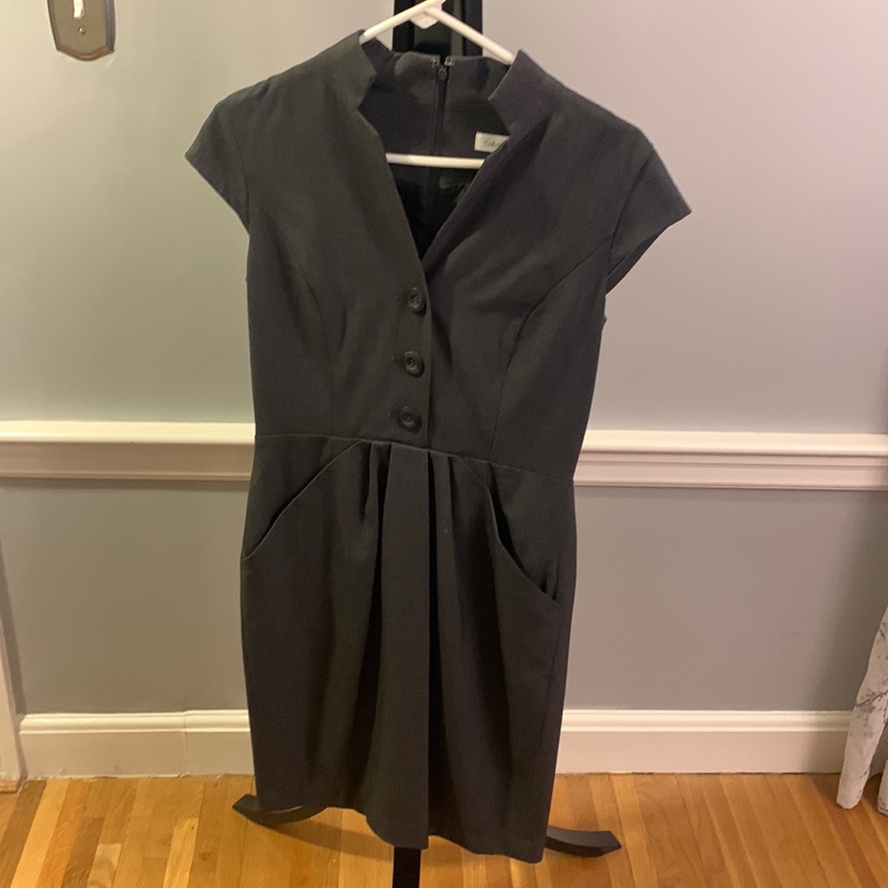 Grey Calvin Klein Dress - Size 6